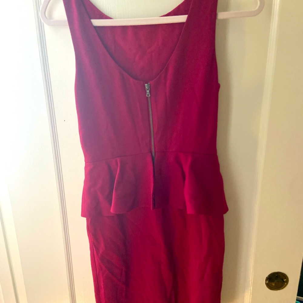 Red Alice and Olivia red cocktail dress